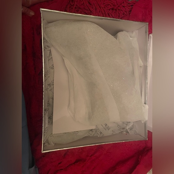 Knee high rhinestone boots chunky heel - Picture 9 of 9